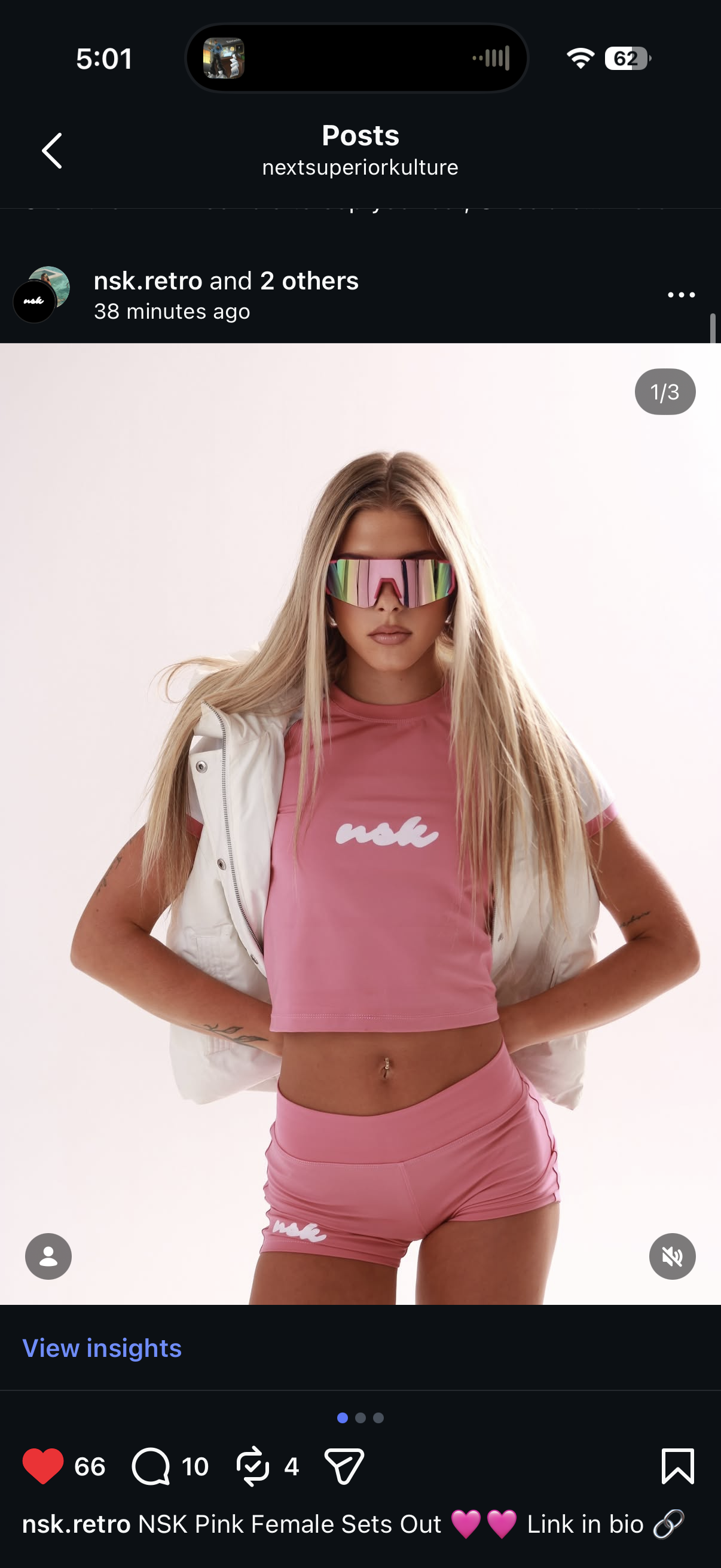 Pink Female Sets