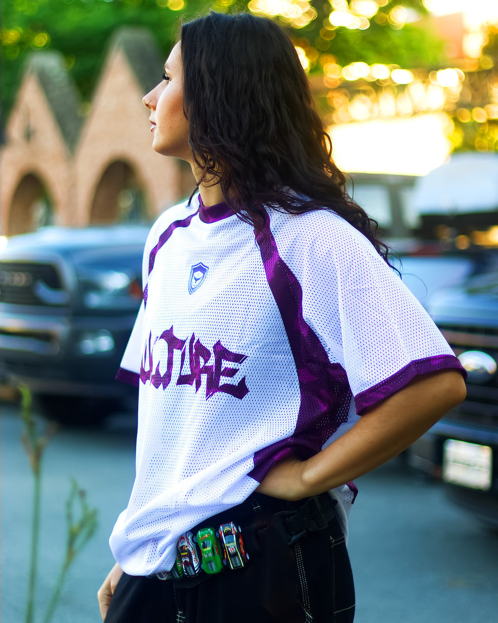 NSK White and Purple Camo