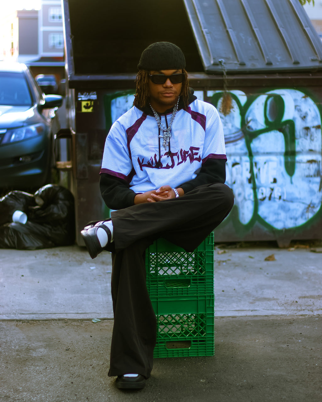 NSK White and Purple Camo